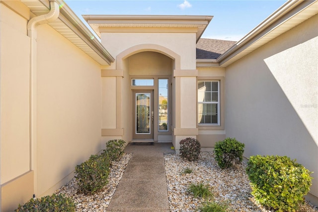 view of entrance to property