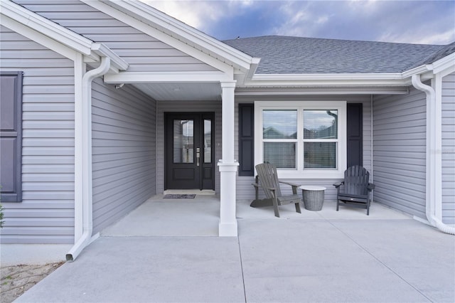 entrance to property with covered porch