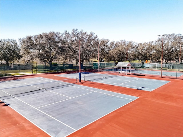 view of sport court with basketball court