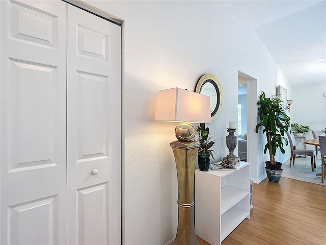 room details with wood-type flooring