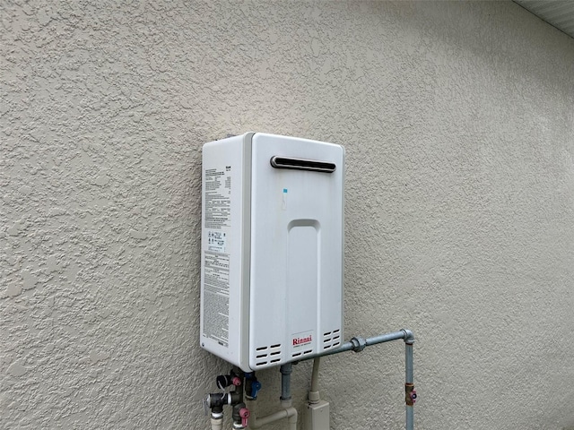 details with water heater