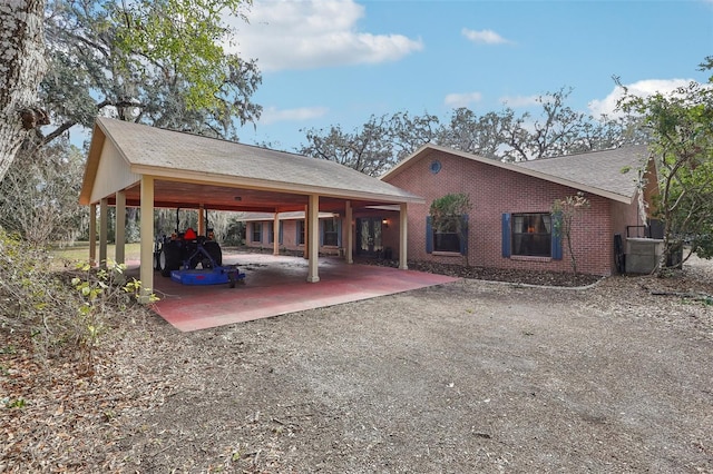 view of rear view of house