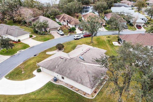 birds eye view of property featuring a residential view