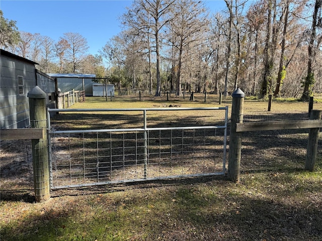 view of gate