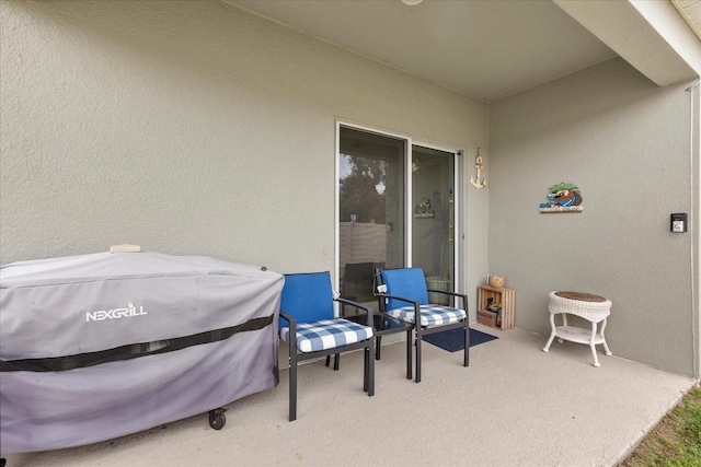 view of patio / terrace with grilling area