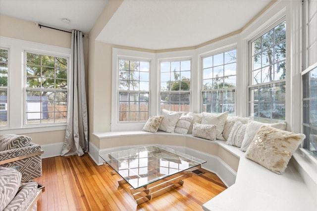 sunroom / solarium featuring plenty of natural light