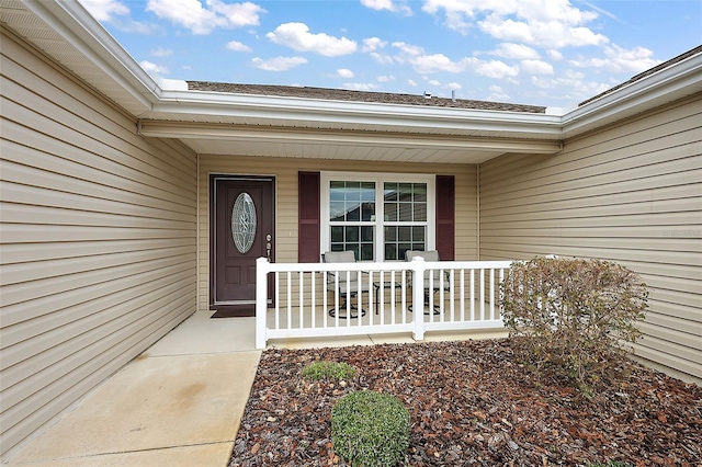 view of property entrance