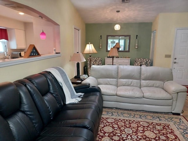 view of living room