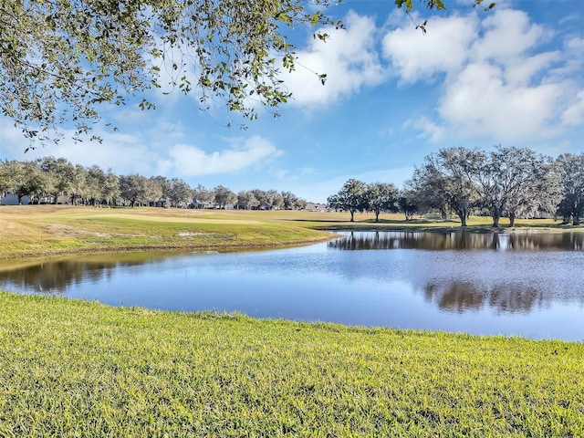 property view of water