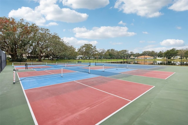 view of sport court featuring basketball court