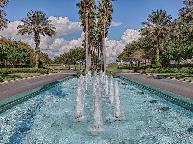 view of pool