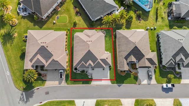 5857 Mackenzie Ave, The Villages, FL 32163 - aerial view featuring a residential view