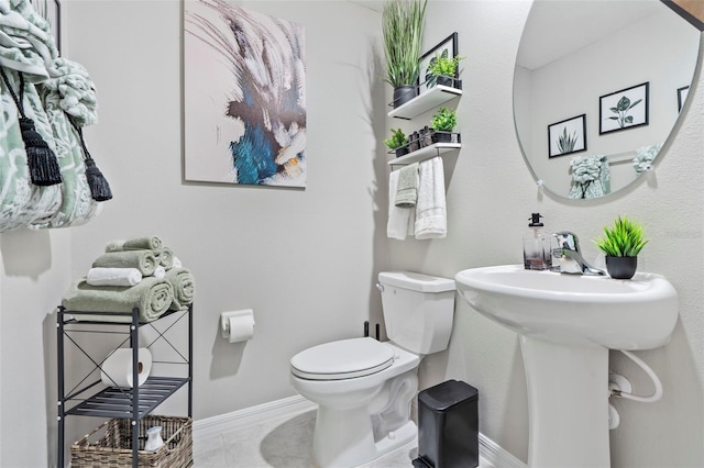 13557 Willow Bluestar Loop, Riverview, FL 33579 - bathroom with toilet and baseboards