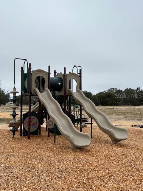 view of jungle gym