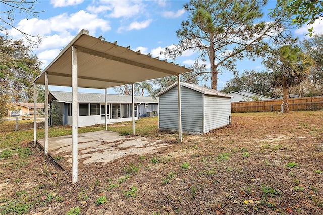 exterior space featuring a sunroom