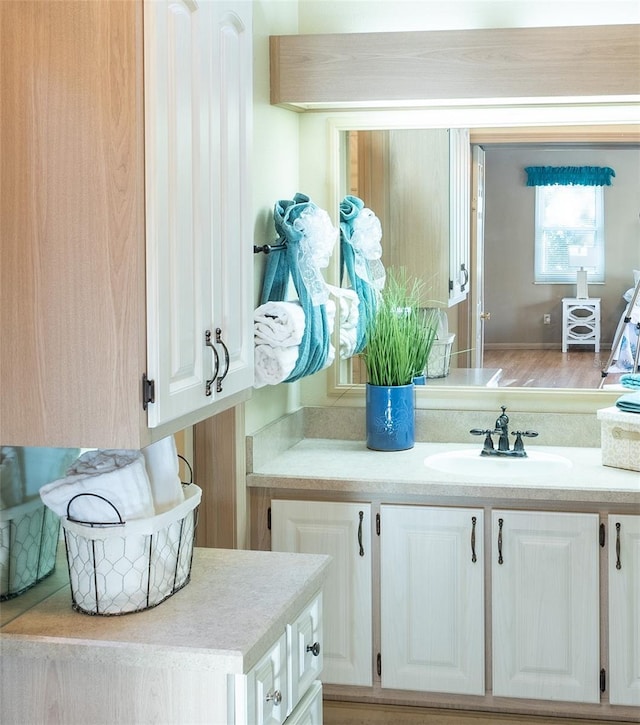 mudroom with sink