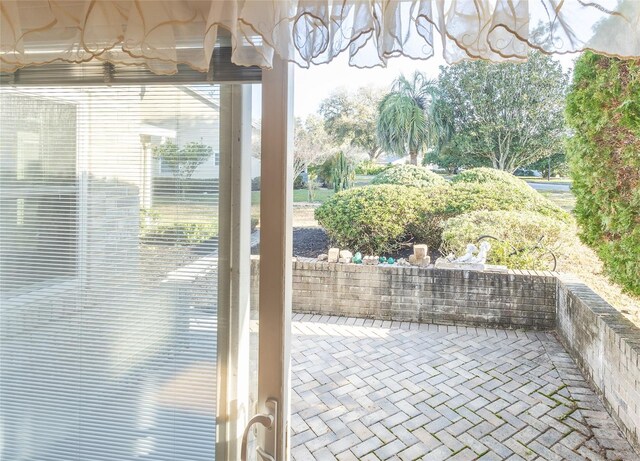 entryway with plenty of natural light