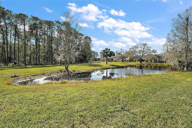 property view of water