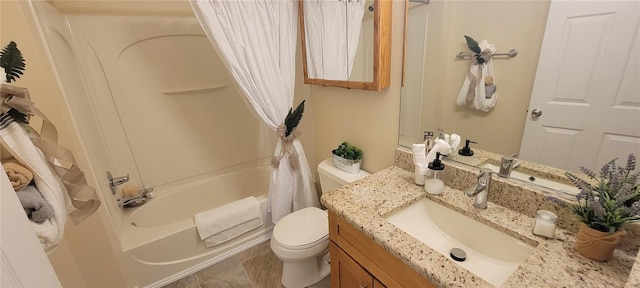 3621 Amelia Ave, The Villages, FL 32162 - full bathroom featuring vanity and shower / bath combo