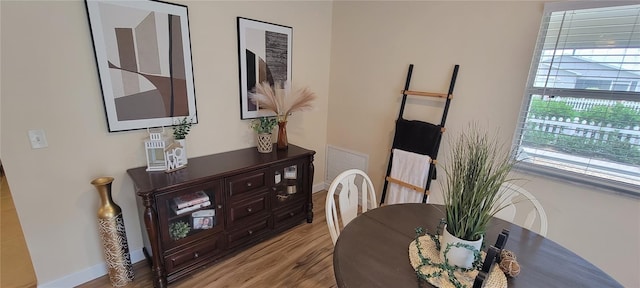 3621 Amelia Ave, The Villages, FL 32162 - dining space with wood finished floors
