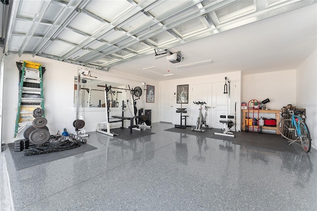 view of exercise room