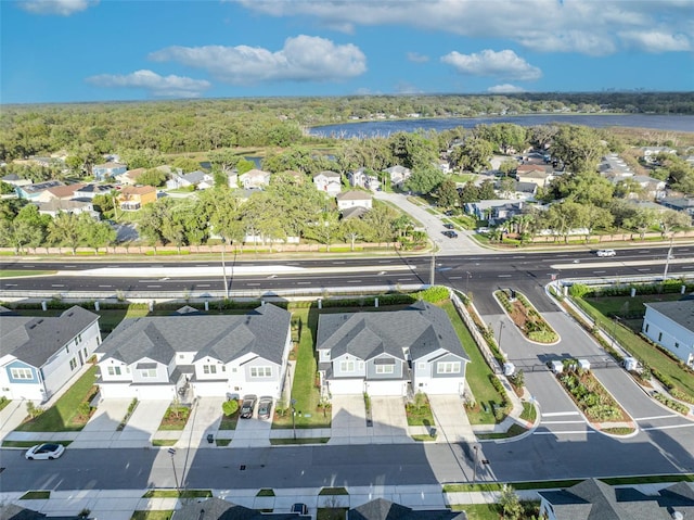 drone / aerial view featuring a residential view