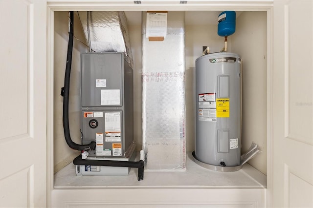 utilities with electric water heater