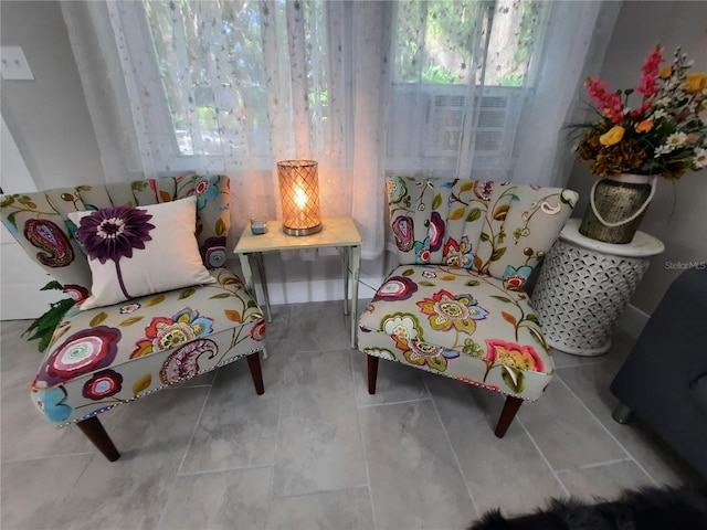 view of living area