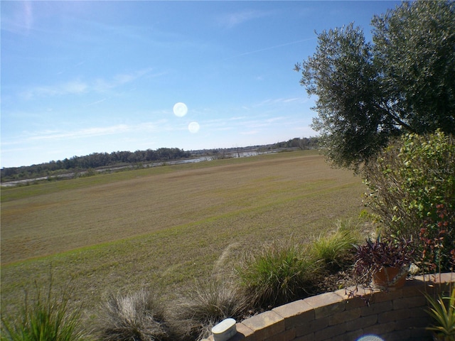 view of nature with a rural view