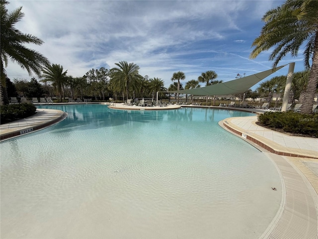 view of swimming pool