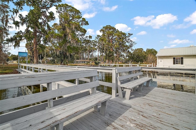 view of deck