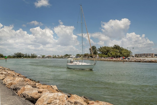 property view of water