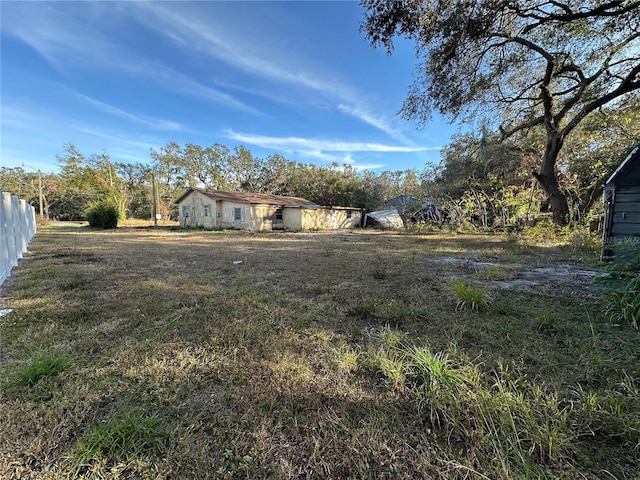 view of yard