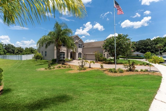 exterior space featuring fence