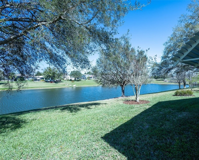 property view of water