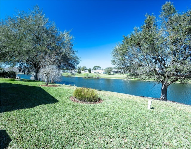 view of water feature