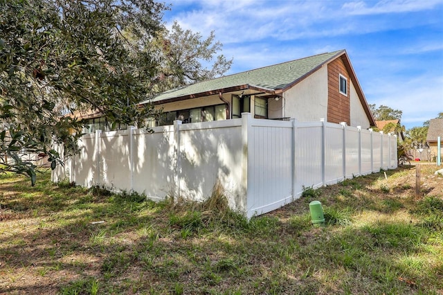 view of side of home