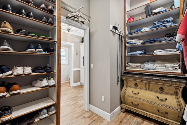 4515 Biggs Pl, The Villages, FL 32163 - spacious closet with light wood finished floors
