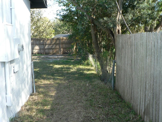 view of yard