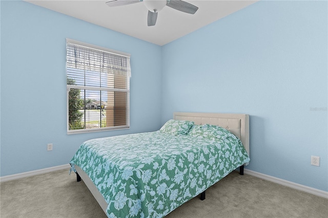13914 SE 96th Cir, Summerfield, FL 34491 - carpeted bedroom featuring ceiling fan
