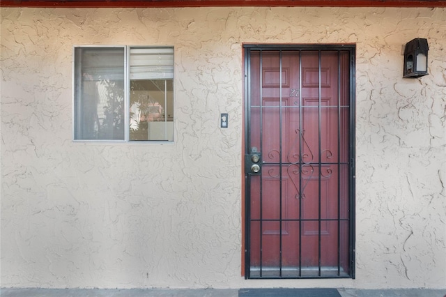 view of property entrance