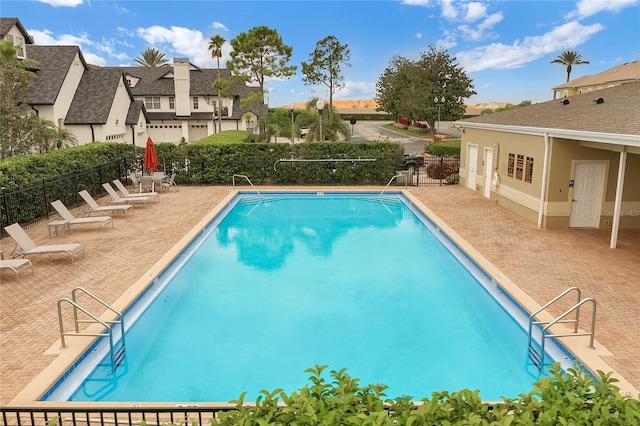 17523 Promenade Dr, Clermont, FL 34711 - view of pool featuring a patio