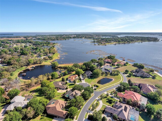 17523 Promenade Dr, Clermont, FL 34711 - aerial view with a water view