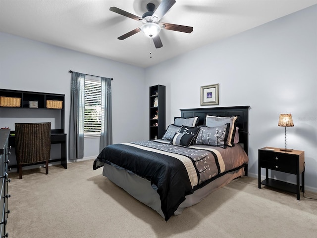 887 Daisy Hill Ct, Apopka, FL 32712 - carpeted bedroom with ceiling fan