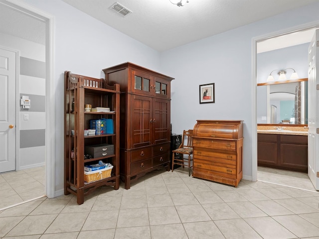 887 Daisy Hill Ct, Apopka, FL 32712 - interior space with light tile patterned flooring and sink