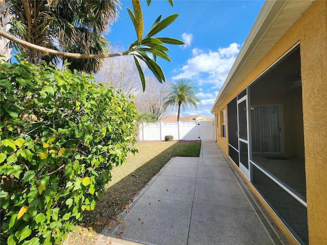 view of patio