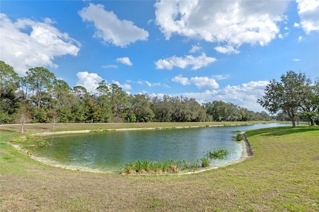 property view of water