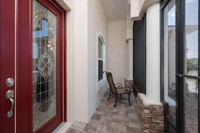 view of entrance to property