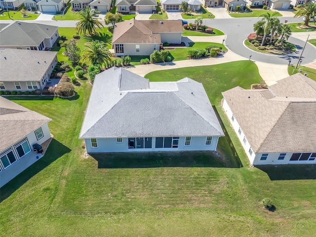 birds eye view of property featuring a residential view