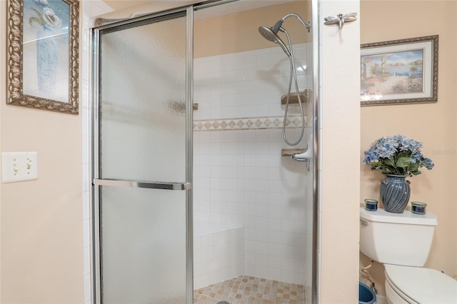 8373 SE 177th Bartram Loop, The Villages, FL 32162 - bathroom with toilet and walk in shower